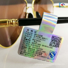 Les adhésifs de laser de colle de partie de laser marquent des autocollants de prix de bijoux